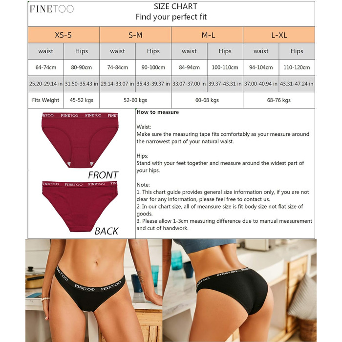 10 шт. бавовняних трусиків FINETOO для жінок: дихаюча спортивна білизна, м'які та сексуальні трусики, ремені для спорту, бікіні, S-XL