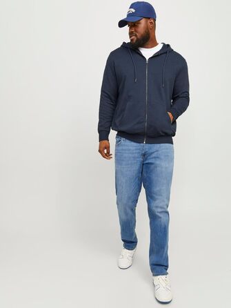 Чоловічі джинси Jack & Jones синього кольору, денім, розмір 44W / 32L