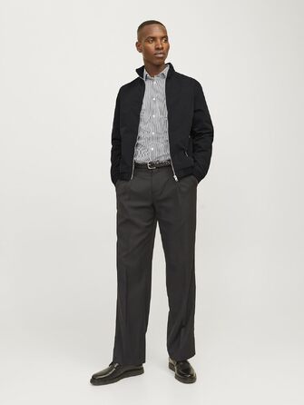 Чоловіча куртка-бомбер JACK & JONES, чорна, розмір XL