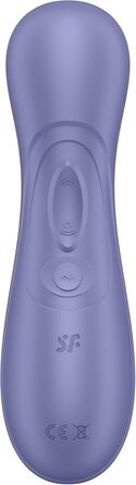 Вібратор Satisfyer Pro 2 Gen 3 | Технологія Liquid Air | Тиха та потужна стимуляція клітора | Вібратор-друк | Інтимна іграшка для жінок | Преміум якість, колір фіолетовий