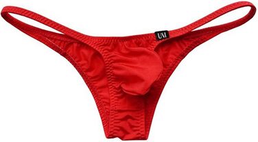 Танга чоловіча Faringoto Comfort з тонкого льону, низька талія, еластичні труси (6 пар), розмір L