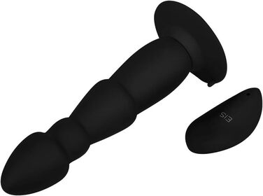 Анальний вібратор з пультом дистанційного керування | Водостійкий (IPX7) аналплаг для чоловіків та жінок | Гнучке секс-іграшка | 10 режимів вібрації | Анальний плаг з силікону | 20 см