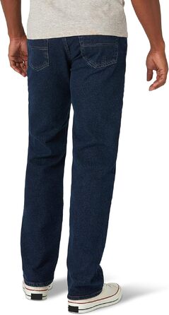 Чоловічі джинси Wrangler Authentics Classic Straight Fit, еластичні, 5 кишень, колір Midnight Flex (35W / 34L)