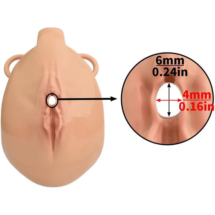 Кафес для пениса Jomyu з 4 кільцями для пениса, ремінь для пениса, SM-кафес, сліпучий одяг, сексуальна іграшка (колір м'яса)