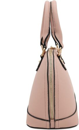 Жіноча сумка-сатчел FashionPuzzle Dome Satchel у кольорі припилений рожевий (Dusty Pink)