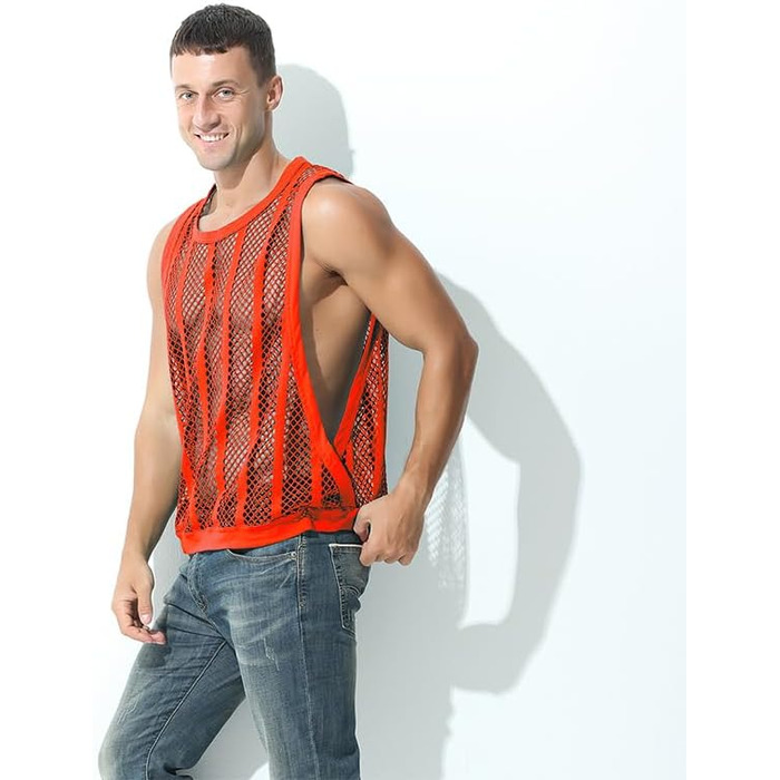 Жіночий топ YAHWULAI на тонких бретелях, прозорий, без рукавів, стильний, розмір XXL