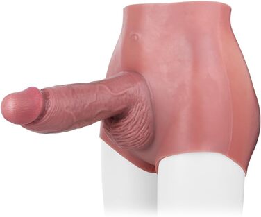 Реалістичний дилда з силікону для чоловіків - великий, з отвором, з голівкою, збільшує член | NAIXBTY