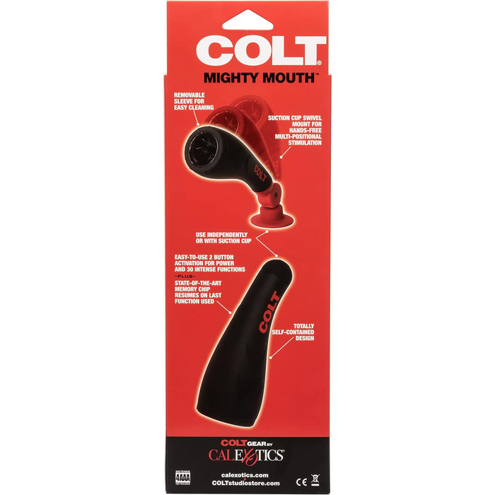 Інтимний масажер Colt Gear Masturbator, чорний – 1 шт.