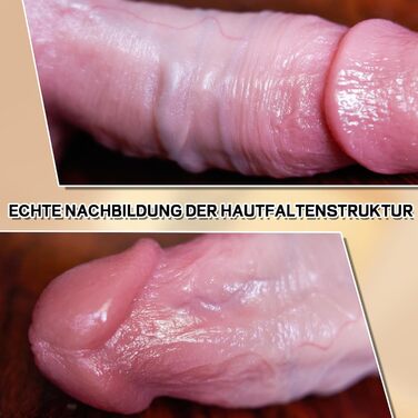 Реалістичний дилда для досвідчених користувачів, текстурований силіконовий аналогічний пеніс для тренування G-точки з присоском для гри без допомоги Destroyer