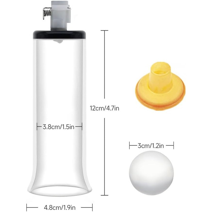 Насос для збільшення статевого члена Jpscor 2-в-1 з передзворотом, для чоловіків, SM-іграшка