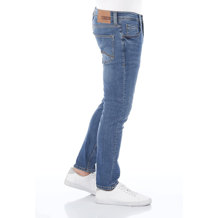 Чоловічі джинси Mustang Oregon Tapered, колір Medium Blue Denim, розмір 33W/34L