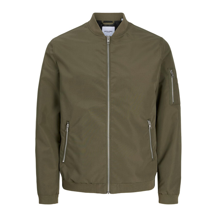 Чоловіча куртка-бомбер JACK & JONES Blousonjacke, колір Dusty Olive, розмір S