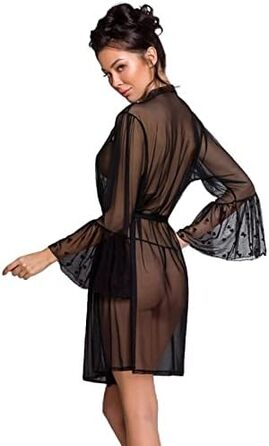 Жіночий печіньор Passion Woman з латексу та шкіри, чорний, L/XL