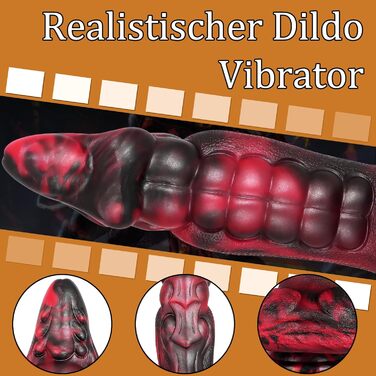 Анальний вібратор Jpscor Monster з 7 режимами вібрації та 3 функціями стимуляції, нагріванням. Іграшки для дорослих для жінок та чоловіків