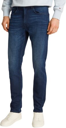 Чоловічі джинси Tommy Hilfiger Bleecker Flex Mohave Indigo Slim Fit, темно-сині