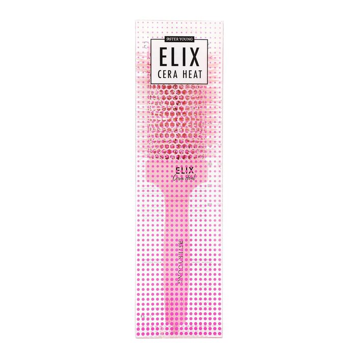 Керамічна кругла щітка для волосся ELIX Cera Heat (53 мм) — професійна брашинг-щітка для об'єму, блиску та гладкості, антистатична та термостійка