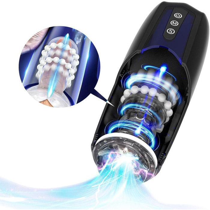 Масажер для тіла Magic Motion Xone Masturbator - Чорний