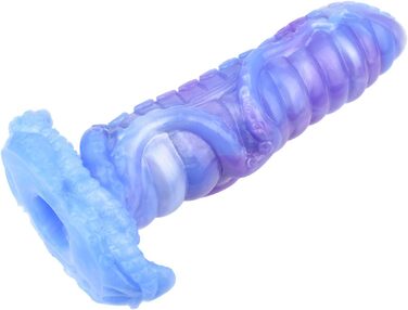 Анальний дildo з силікону Axcroo з 5 кульками - анальний плагін, перлове яйце, мастурбатор для жінок та чоловіків