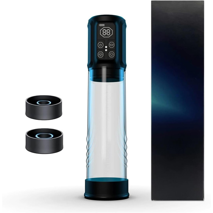 Електрична вакуумна помпа для збільшення статевого члена JFRong з 3 режимами тренування та 6 рівнями вакууму