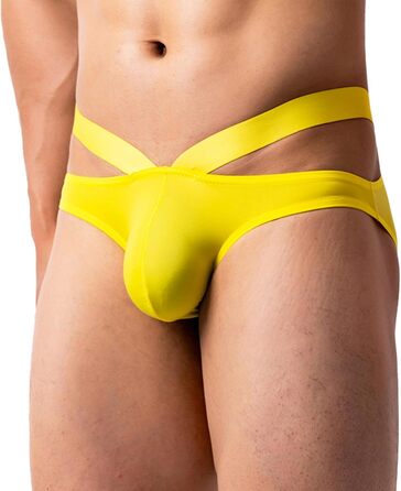 Сліпери чоловічі YUFEIDA сексуальні, дихаючі, для спорту та фітнесу (жовтий, M)