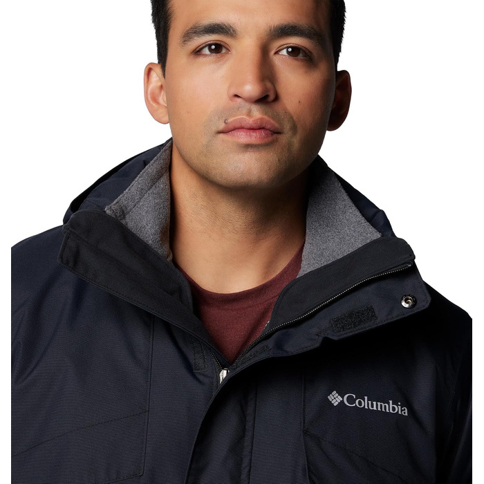 Чоловіча зимова куртка 3 в 1 Columbia Bugaboo Fleece Interchange, Ancient Fossil, розмір L