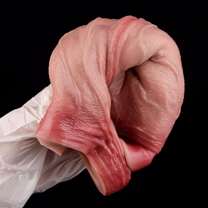 Реалістичний дилдо з рідкого силікону з венами, збільшувач пеніса, чоловічий секс-іграшка з кільцем для яєчок