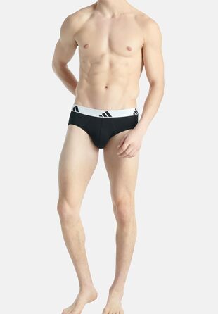 Труси чоловічі Adidas (3 шт. в упаковці) (XXL, чорний 006)