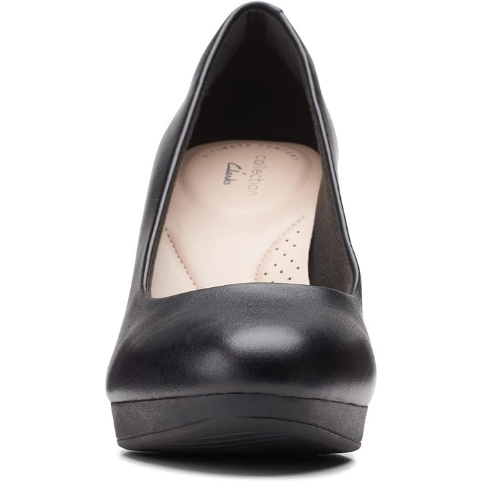 Жіночі туфлі-човники Clarks Ambyr Joy, шкіряні, чорні, розмір 39 EU
