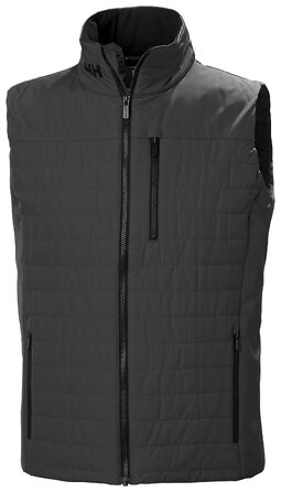 Чоловічий утеплений жилет Helly Hansen Crew Insulator Vest 2.0, колір Ebony (XXL)