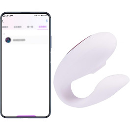 Вібратор з дистанційним керуванням та додатком, 10 режимів вібрації, портативний анальний/G-Spot секс-іграшка для пар, анальний дildo, секс-іграшка з пультом керування