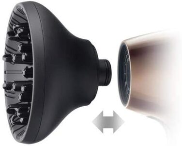 Фен для волосся Remington Ionen Air3D D7777 бронзовий: іонізація, 3D-потік повітря, 3 температурні та 2 швидкісні режими, дифузор та 2 насадки-концентратори