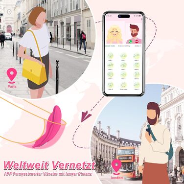 Міні вібратор для жінок Ohi BoBi Sun Bullet з пультом та додатком - стимулятор клітора для пар, інтимний секс-іграшка