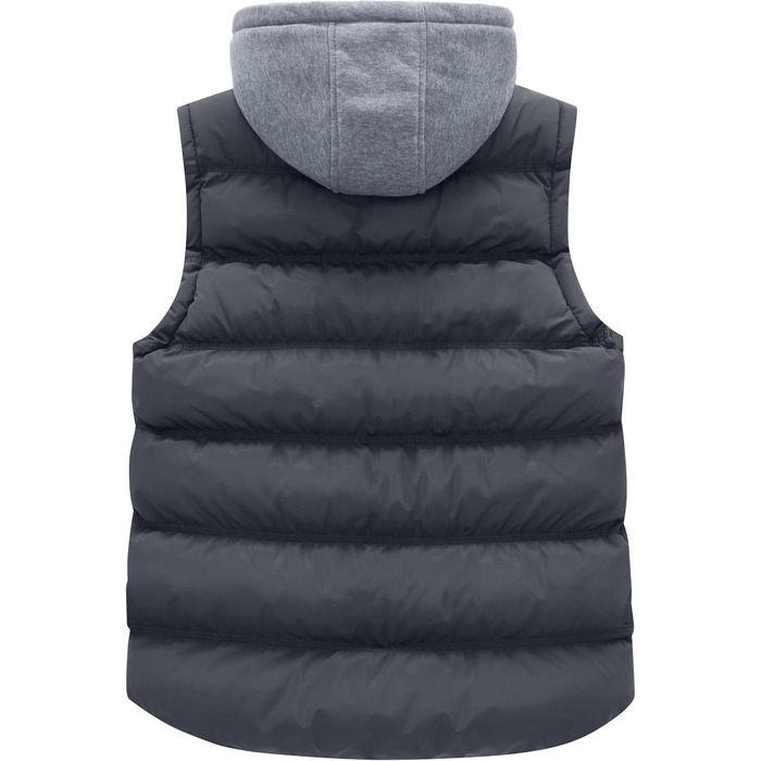 Чоловічий зимовий жилет Wantdo Outdoor з капюшоном, стібаний, сірий (розмір M)