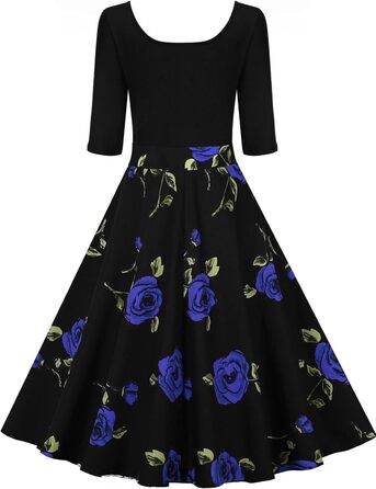 Жіноча сукня AXOE в стилі 60-х з рукавами 3/4 (XL)