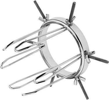 Анальний дилататор-спекулум Hohl (6 шт.) для дорослих: набір для розширення анального отвору, метал, SM, розширення, дилатація