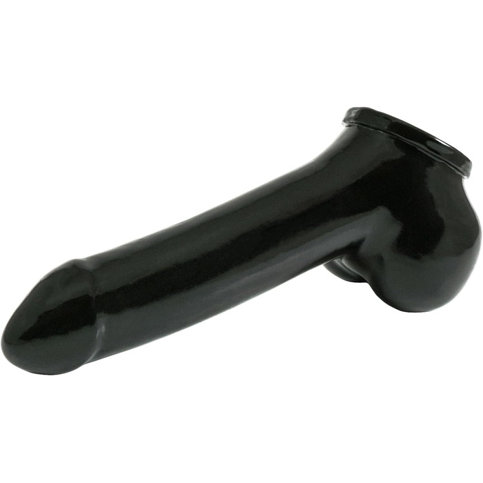 Провізорний рукав для пеніса Toylie Latex L - 14,5 см, чорний, Made in Germany