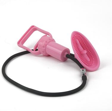 Вакуумний жіночий секс-іграшка для стимуляції клітора та вагіни, рожева