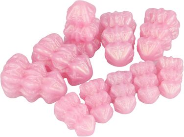 Анальні кульки з рідкого силікону Soarvlorfy (3 шт.) - стимулятори G-точки та простати, рожеві, M