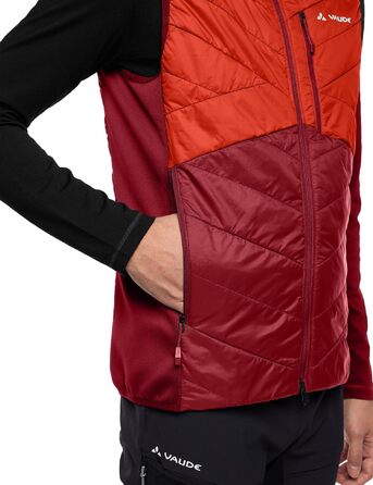 Чоловічий жилет VAUDE Sesvenna Vest IV, колір carmine, розмір XXL