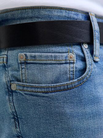 Чоловічі джинси Jack & Jones Glenn Original Slim Fit, синій денім (36W / 30L)
