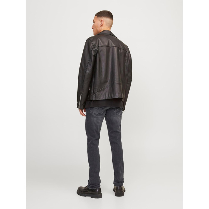 Чоловічі джинси Jack & Jones Glenn Original Slim Fit, чорні (36W / 36L)