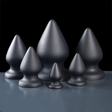 Силіконовий анальний плаг Jomyu Weichen з присоскою для масажу G-точки та простати, анальний дилататор для жінок та чоловіків, червоний, XXL