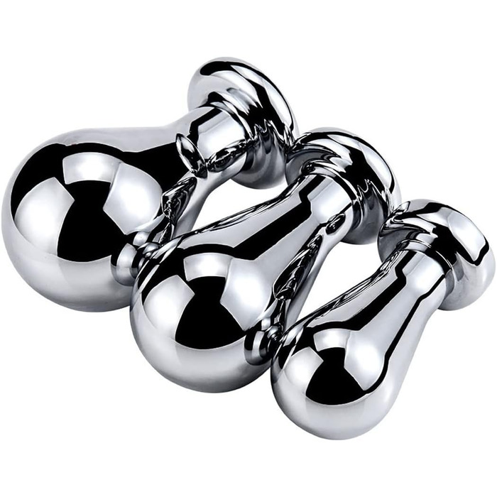 Анальний плагін JudeCP з кристалом, метал, S/M/L (4/5.2/6.2 см), для новачків, жінок, чоловіків, пар