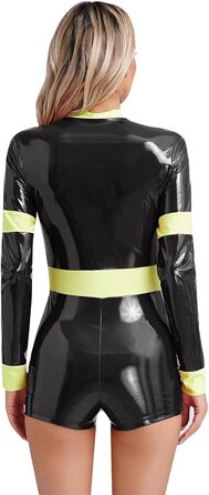 Костюм для косплею GRRKDFQ Erotiek: жіночий сексуальний костюм, чорний, розмір S