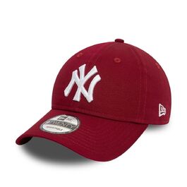 Кепка New Era MLB League Essential 9Twenty New York Yankees — регульована бейсболка, червона, один розмір