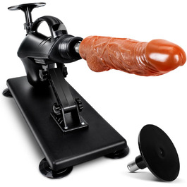Sexmaschine Amausen з насадками дildo та сукупниками, автоматизована машина для стимуляції жінок та чоловіків, 3 XLR, іграшка для дорослих