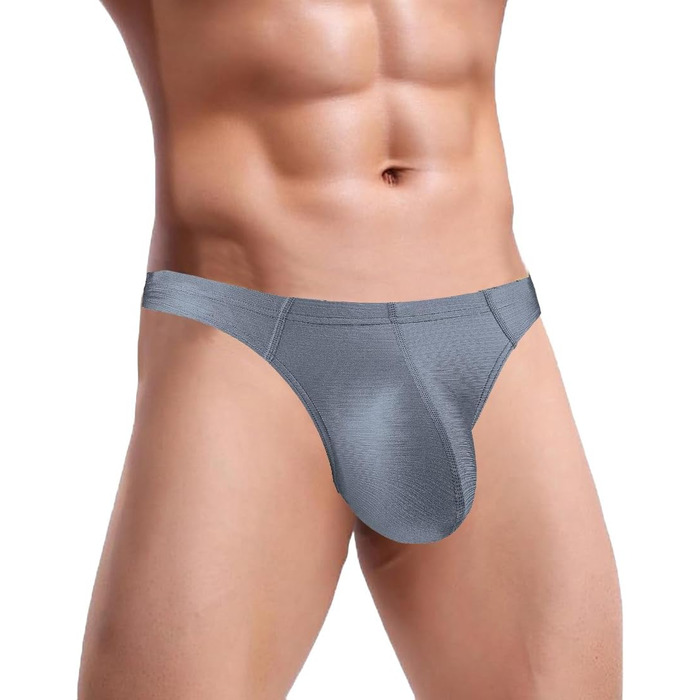 Танга чоловічі ZUOLAIYIN (8187) сірі, 1 шт. в упаковці