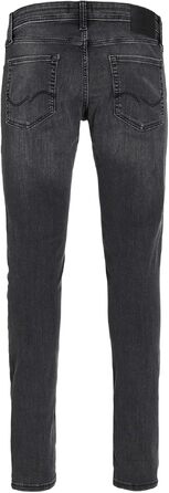 Чоловічі джинси Slim Fit Jack & Jones JJIGLENN чорного кольору, денім