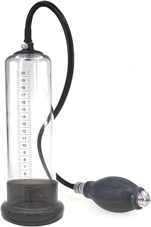 Пумпа для збільшення статевого члена Yasexx2 з мішечками для повітря – підтримка ерекції та покращення ефективності. Тренажер для ручного розтягування статевого члена при еректильній дисфункції