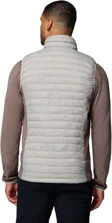 Чоловічий гібридний жилет Columbia Powder Pass Hybrid Vest, Flint Grey/Iron, розмір M